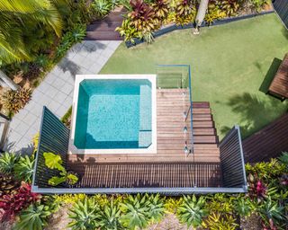 pool in deck by Brisbane Prestige Plunge Pools