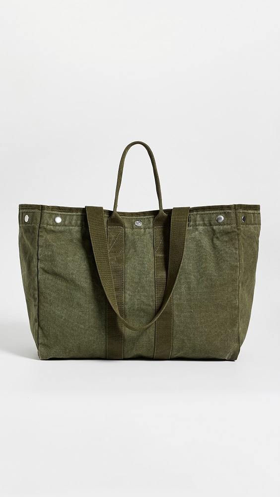 The Perfect Weekend Tote - Military Olive