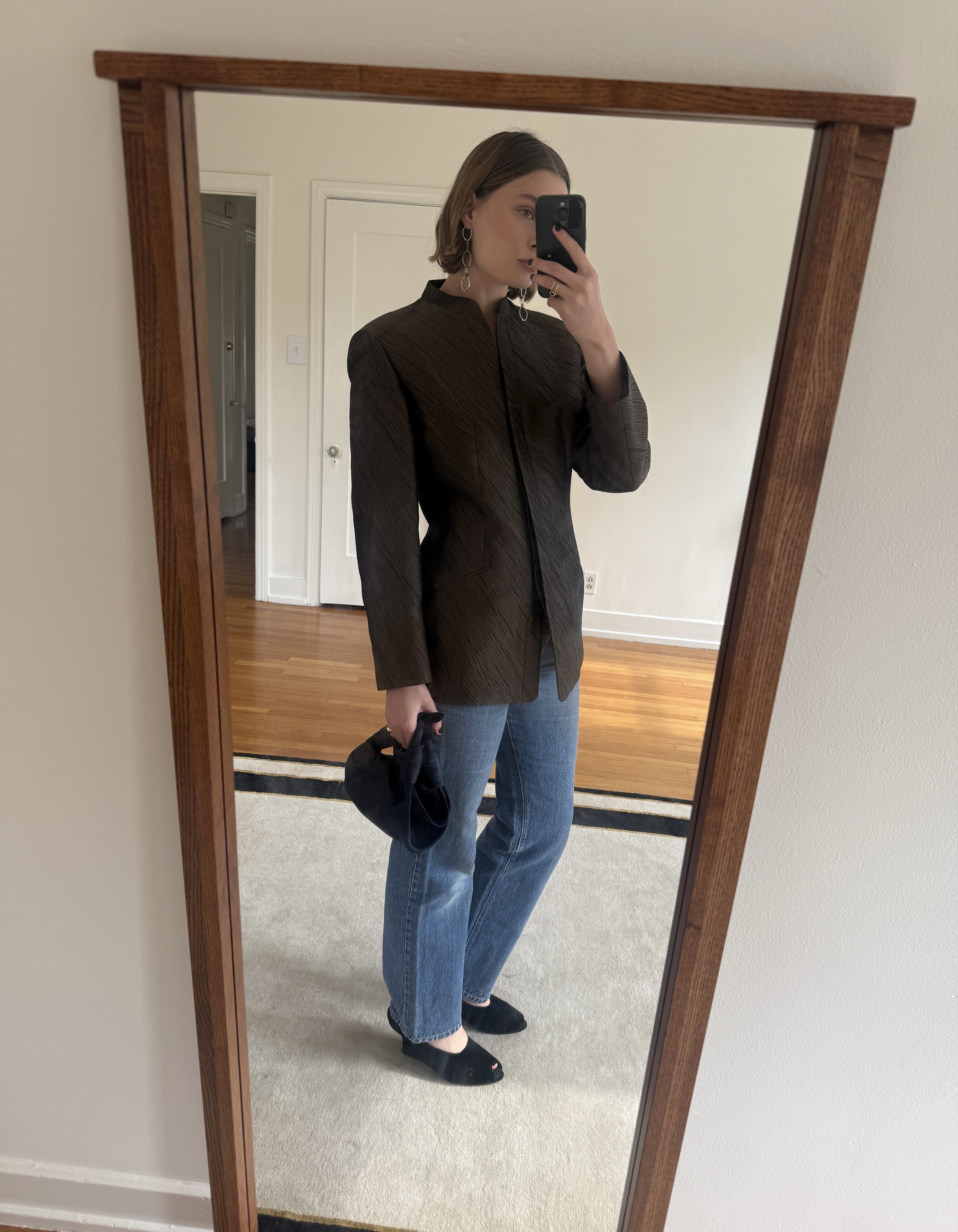 Christie Tyler models an easy date night outfit