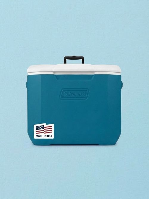 Coleman 60 Qt Rolling Cooler With Wheels