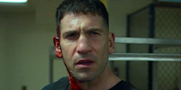 the punisher bleeding from ear