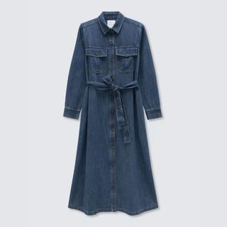 John Lewis denim shirt dress