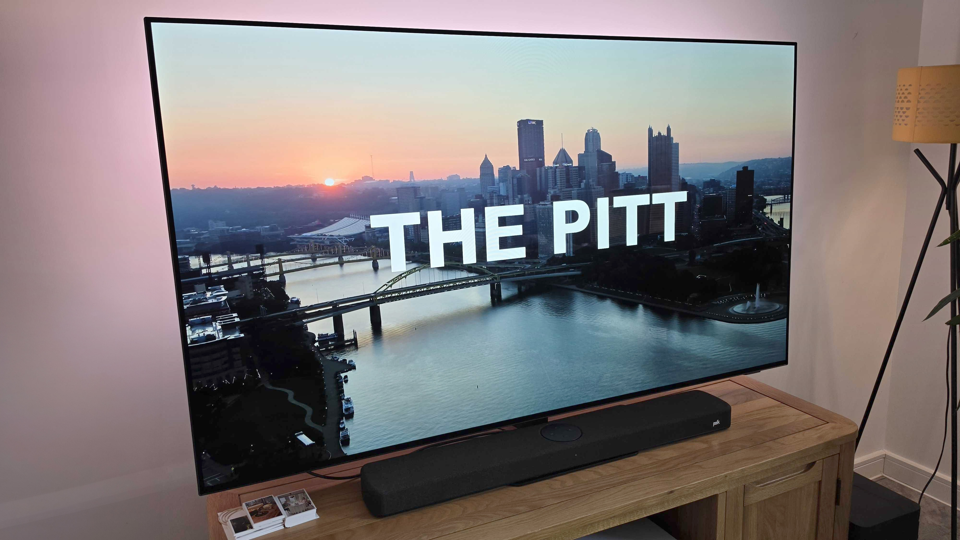 The Pitt on HBO Max (UK), presented on Philips OLED TV with Ambilight