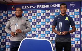 Brandon Trutter and Themba Zwane