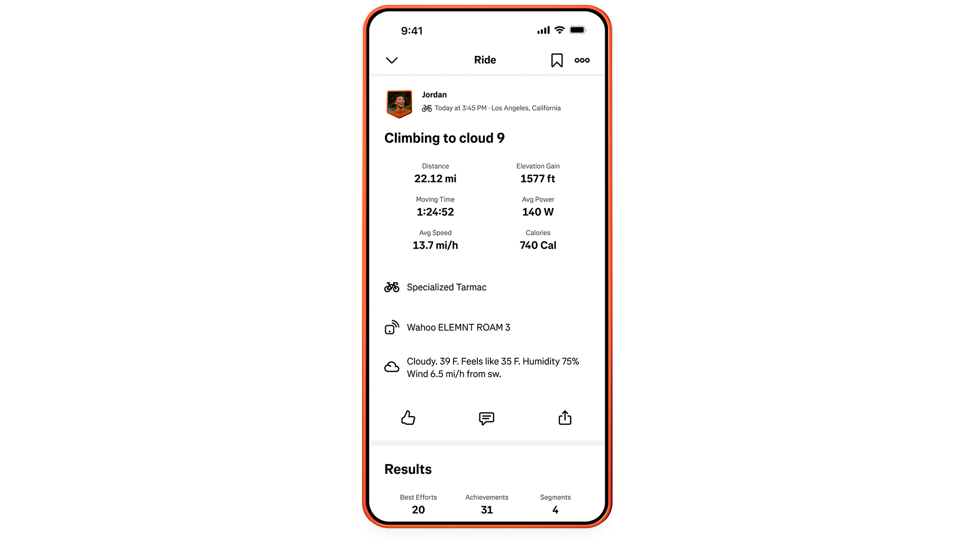 Strava Attribution Changes screenshot