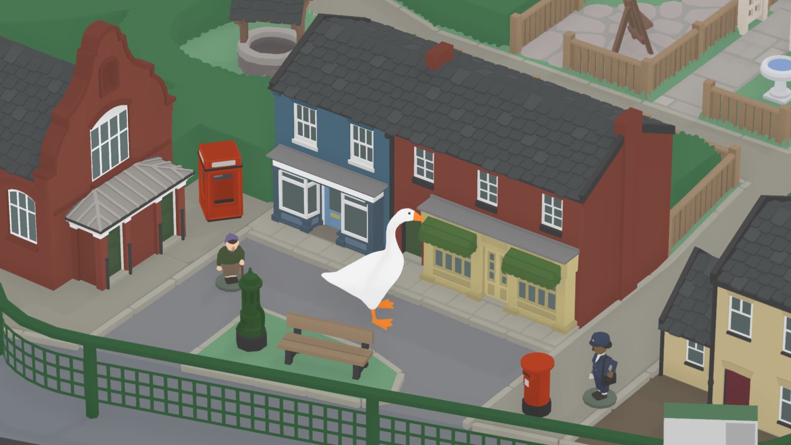 I made the goose from Untitled Goose Game for our friend group's