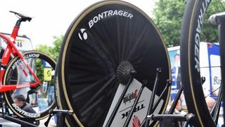 Bontrager doesn't make disc wheels. But Lightweight does