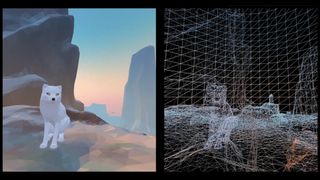 A look at the underlying vertex geometry in Arctic Journey. Via Brian Kehrer