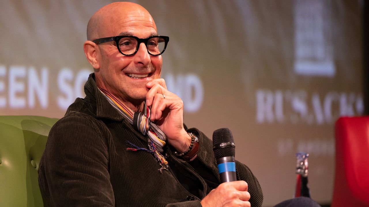  Stanley Tucci attends the screening of &quot;Big Night&quot; during the Sands: International Film Festival of St Andrews at The Byre Theatre on April 15, 2023 in St Andrews, Scotland.