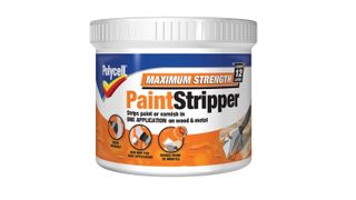 Best fast-acting paint stripper: Polycell 500ml Maximum Strength Paint Stripper