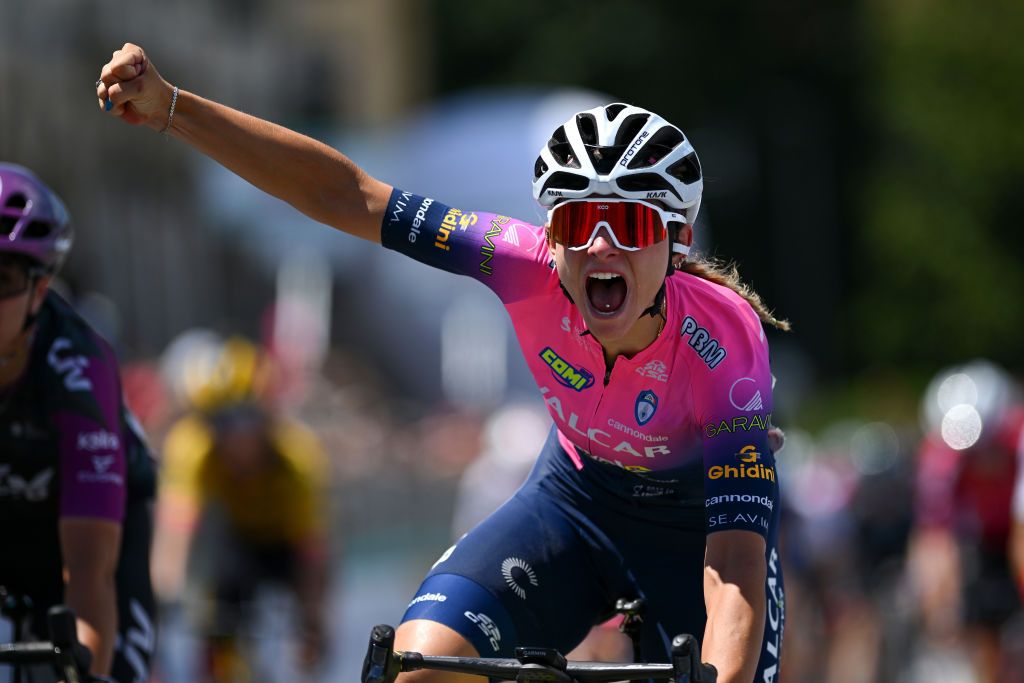 Giro Donne stage 10 winner Chiara Consonni