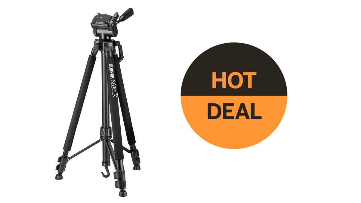 A tripod for $14.99?! Save almost 60% in this amazing tripod deal