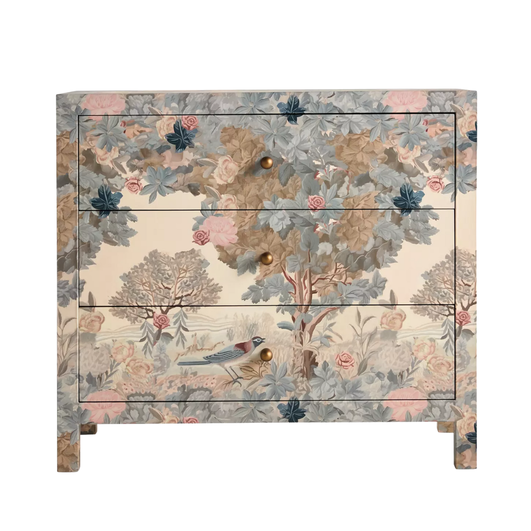 Hale Canvas Three-Drawer Dresser