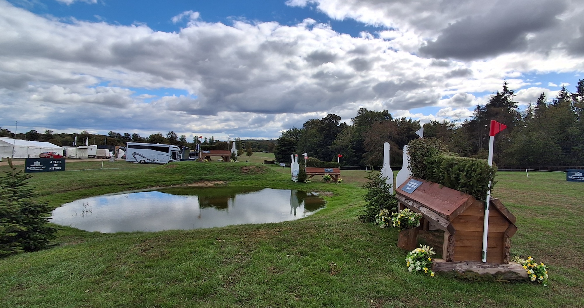 Blenheim Horse Trials cross-country fences 2026