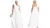 True Violet Plus Bridal One Shoulder Maxi Gown