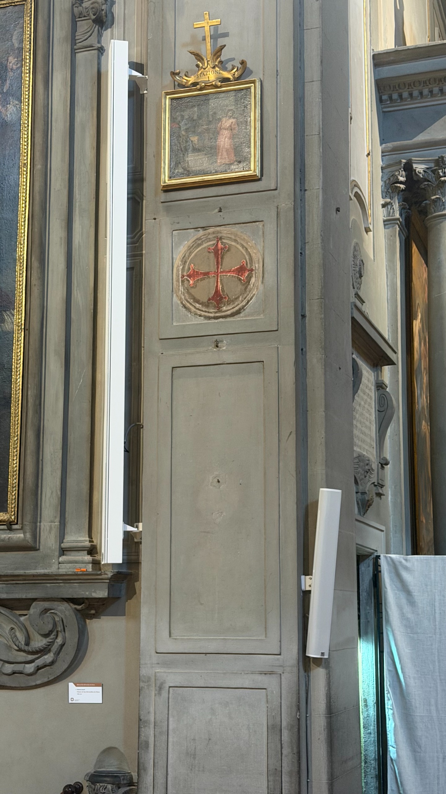 The Church of Ognissanti with JBL Professional speakers.