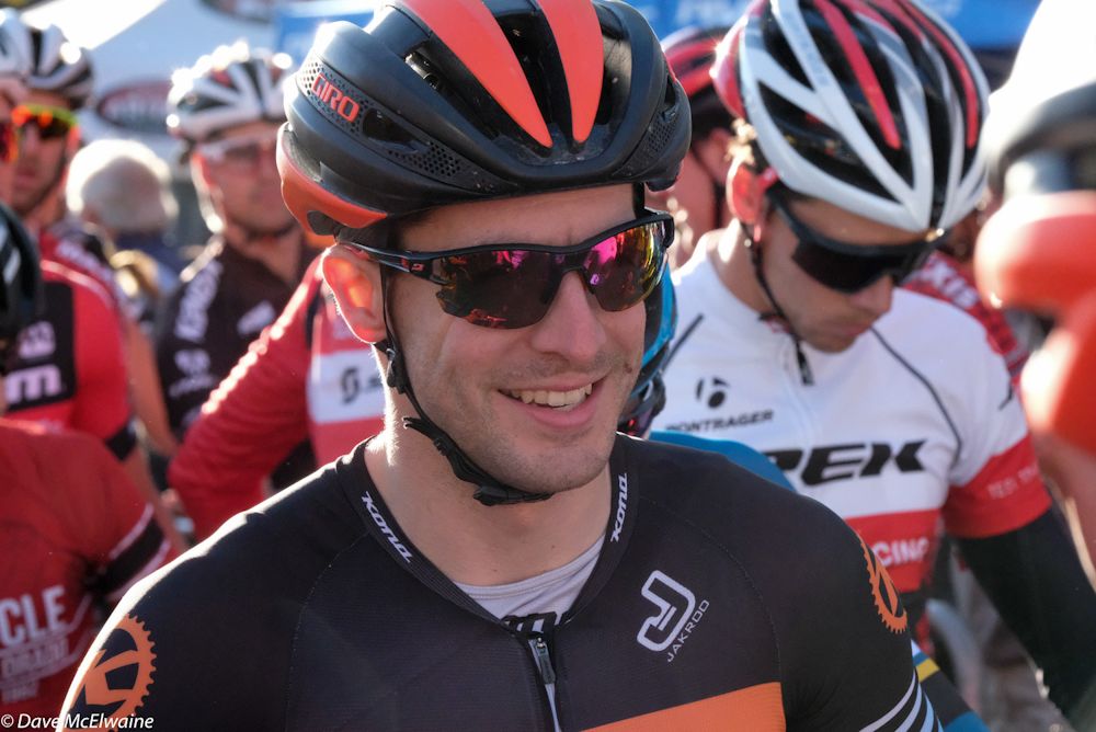 Spencer Paxson (Kona) on the starting line