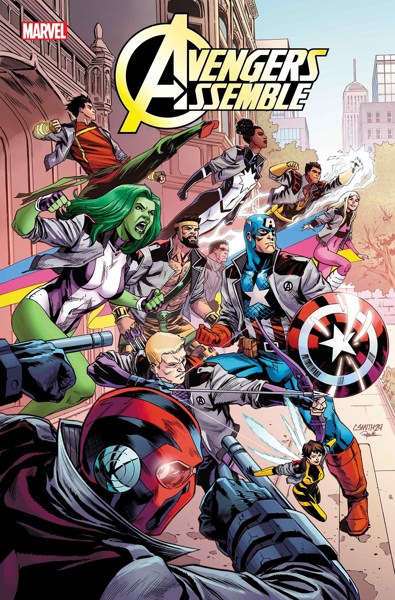 Avengers Assemble #1 cover by Cory Smith