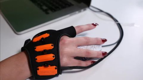 Not Quite Alyx Vance S But This Neuro Controller Glove Claims To Make You A Better Gamer Pc Gamer