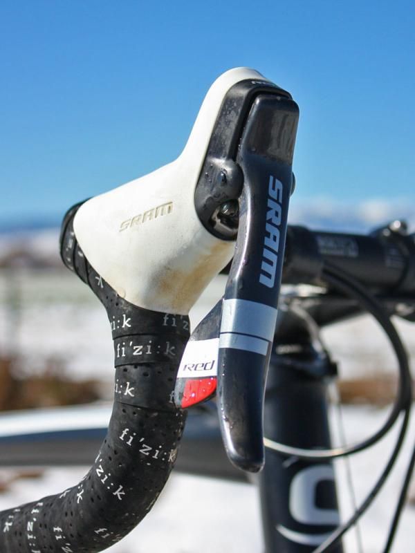 SRAM provides the team with Red transmissions and drivetrains.