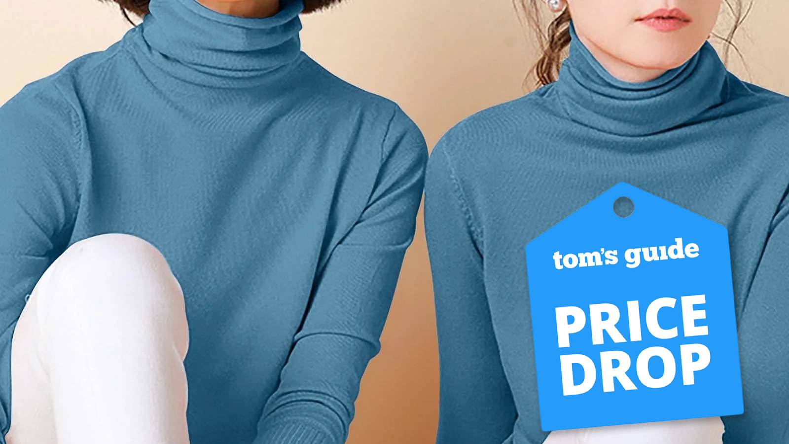 Posijego Women&#039;s Turtleneck Sweater Fall Winter Tops Lightweight Knit Long Sleeve Basic Pullover Sweaters