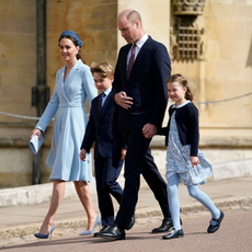 Royal family at Easter