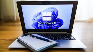 Windows 11 on a laptop
