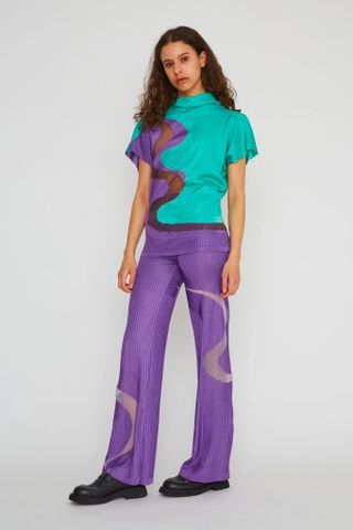 Nadia Wire Squiggle Trouser 