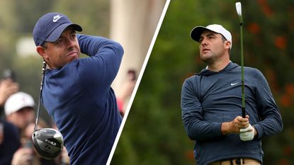 Official World Golf Rankings Number One Scottie Scheffler and Number Two Rory McIlroy