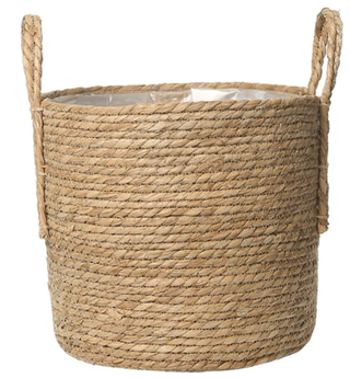 wicker basket for plants