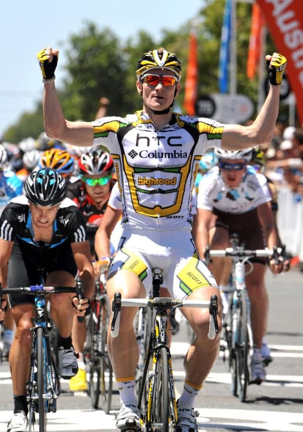 Greipel grabs the win on stage one of the Tour Down Under