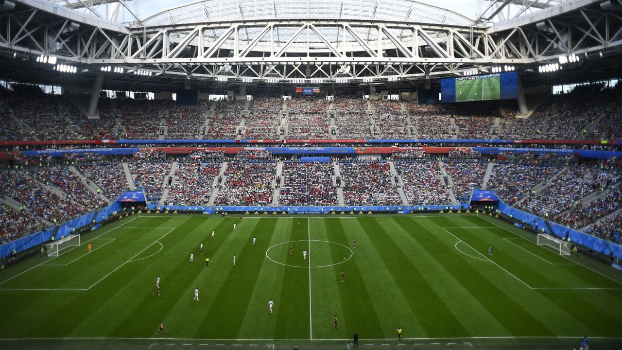 Sweden vs. Switzerland World Cup last 16 Saint Petersburg Stadium