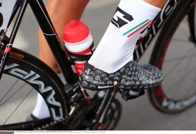 Adam Hansen's custom shoes