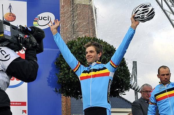 Albert went onto the podium with his helmet and threw it into the audience, which almost caused a riot...