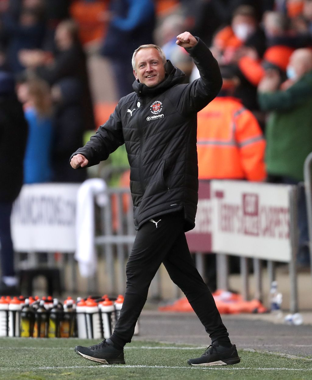 Neil Critchley delighted Blackpool were able to put on show for