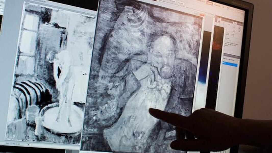 Hidden painting of mystery man found underneath Picasso&amp;#039;s &amp;#039;The Blue Room&amp;#039;