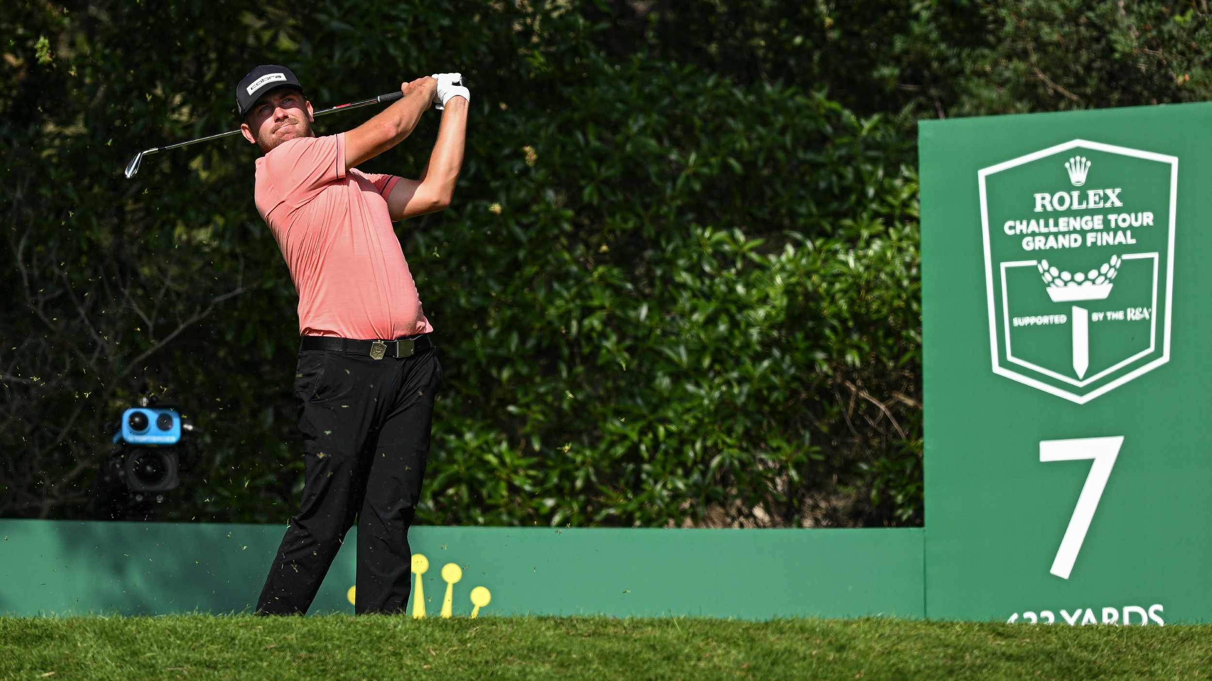Oliver Lindell at the Rolex Challenge Tour Grand Final