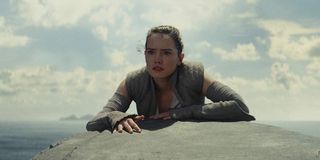 Daisy Ridley as Rey in Star Wars: The Last Jedi