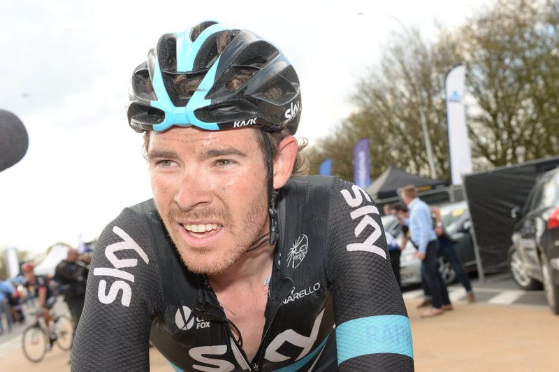 Luke Rowe after finishing fifth