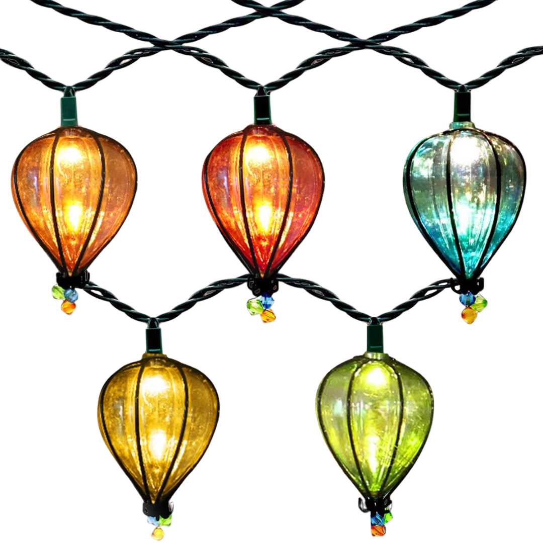 The Holiday Aisle&amp;reg; String Lights With 10 Bulbs, 11ft Backyard Patio Decor Lights, Connectable Hanging Ul Listed Fairy Lights Indoor Outdoor for Christmas Party Wedding(2 Pack) | Wayfair