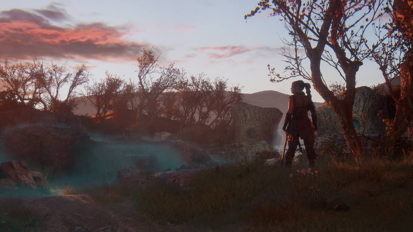 A screenshot from the action narrative game Senua's Saga: Hellblade 2 Enhanced