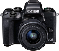 Canon EOS M5 with 15-45mm lens: was $585