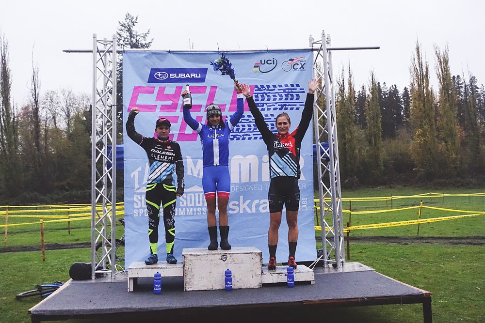 Katerina Nash (Luna Pro Team) wins Subaru Cyclo Cup Day 1