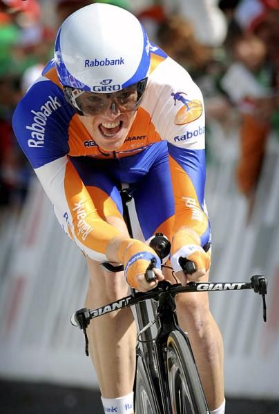 Steven Kruijswijk (Rabobank) finished third overall on general classification.