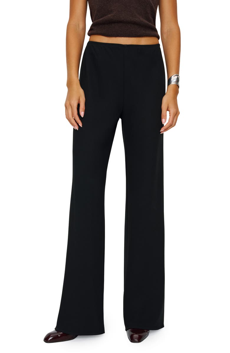 Gale Bias Cut High Waist Pants