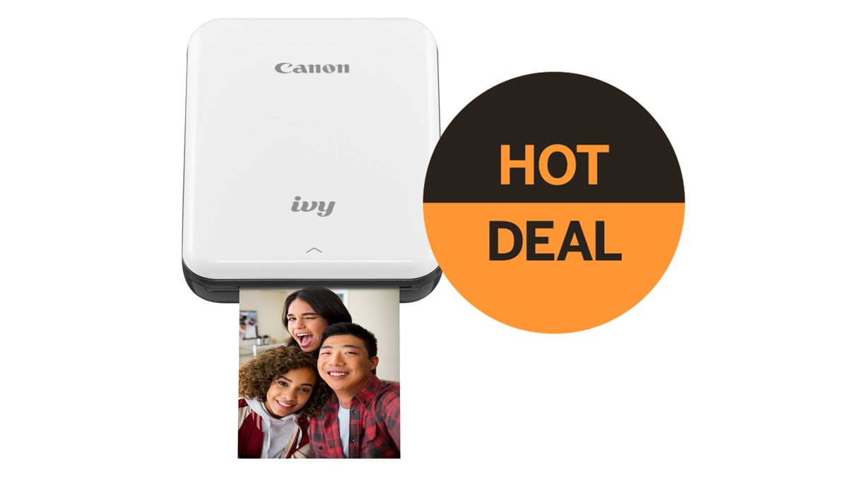 Save 23% on the Canon IVY Mini Photo Printer – perfect for entertaining kids