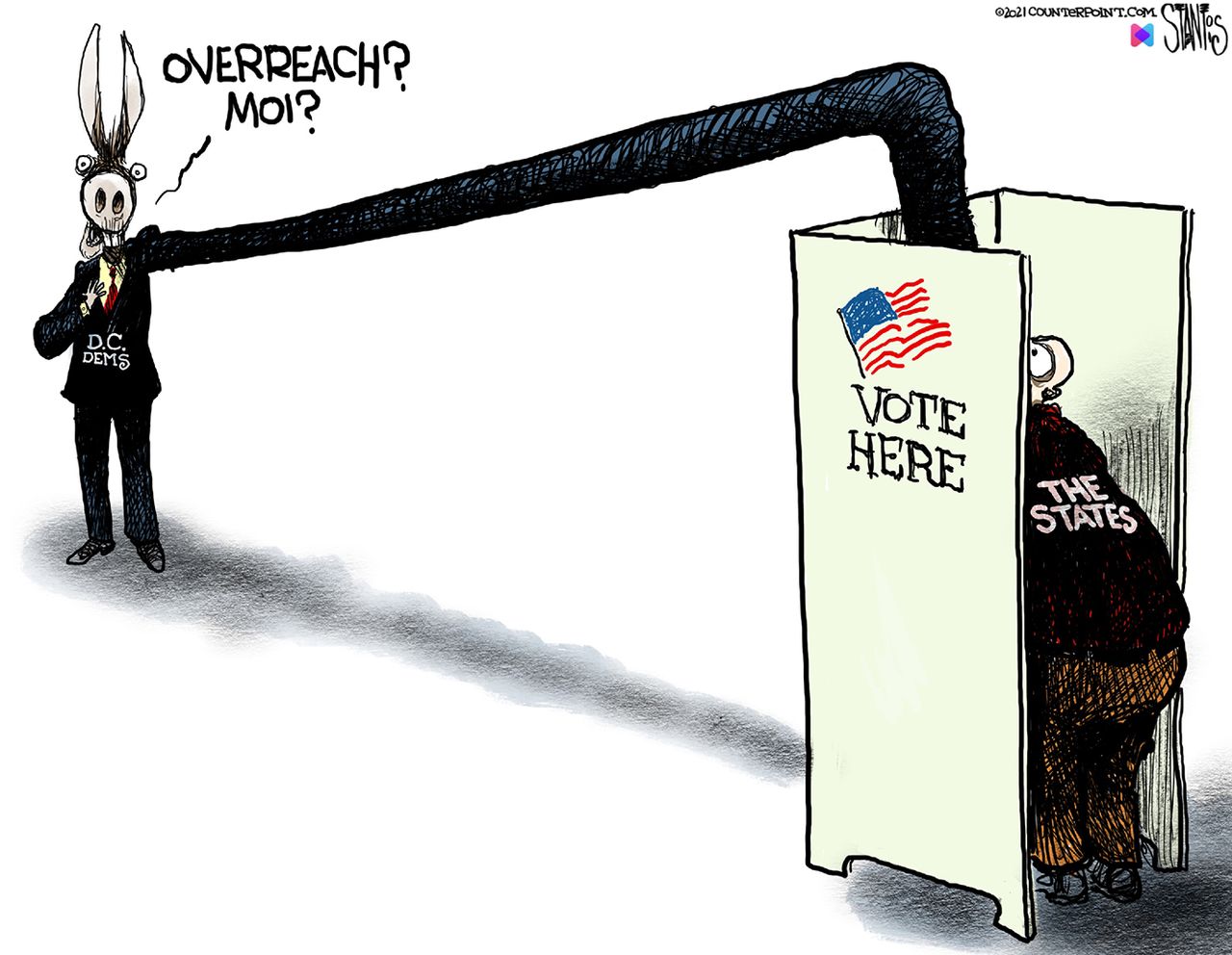 Democratic overreach