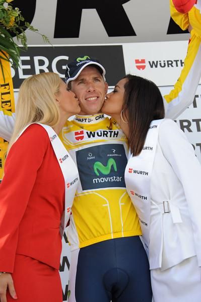 Rui Alberto Faria Da Costa (Movistar Team) in yellow