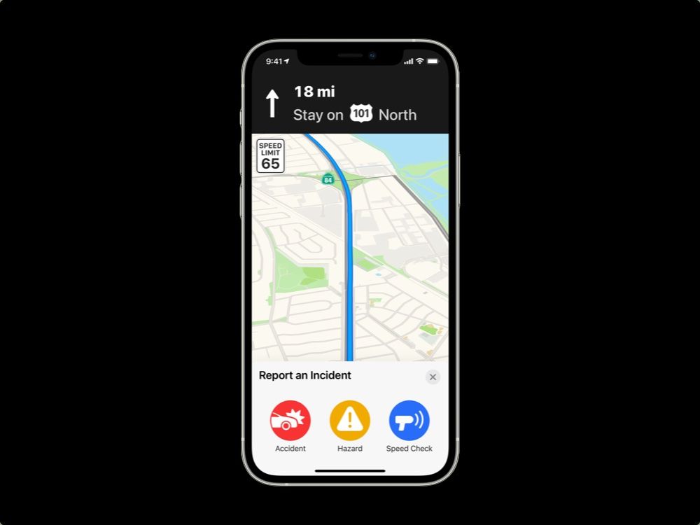 Apple Maps Accident Reporting Ios 14