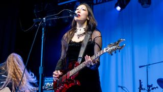 Sasami performs at Meadowbrook Music Theatre on May 25, 2022 in Rochester, Michigan